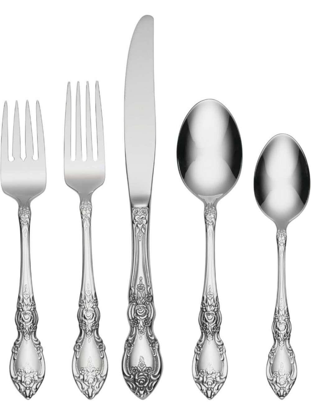 20-Piece Silverware Set for 4 | 18/0 Stainless Steel Flatware | Elegant Dining